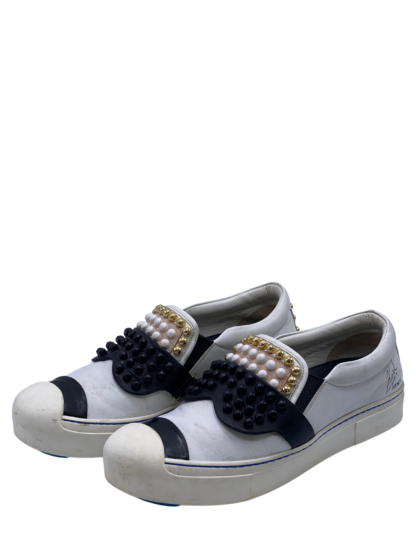 Alpargatas Fendi Karlito Slip-On (38.5)