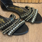 Sandalias Negras con Apliques Carmen Steffens (38)