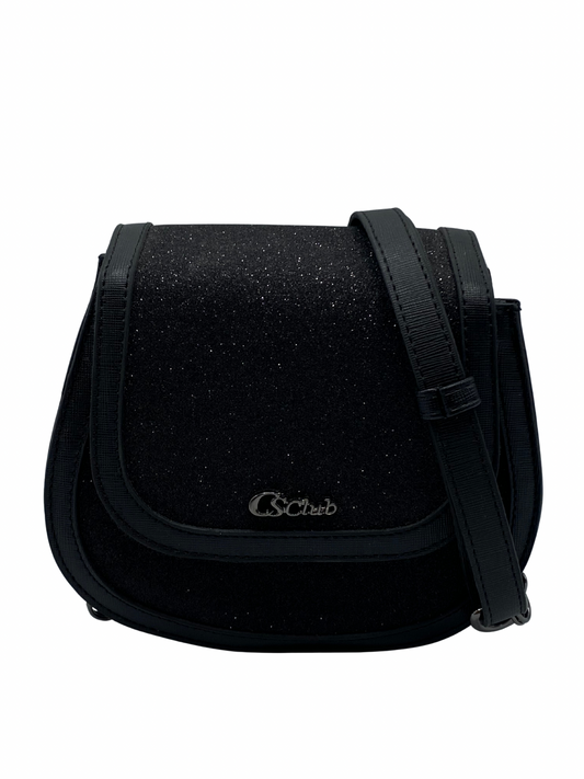Bandolera Negra Brillante Cs Club