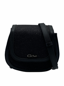 Bandolera Negra Brillante Cs Club