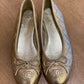 Chatita Bailarina Chanel Dorada (38)