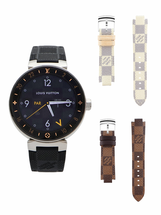 Reloj Digital Louis Vuitton Tambour Horizon + 2 Mallas Intercambiables