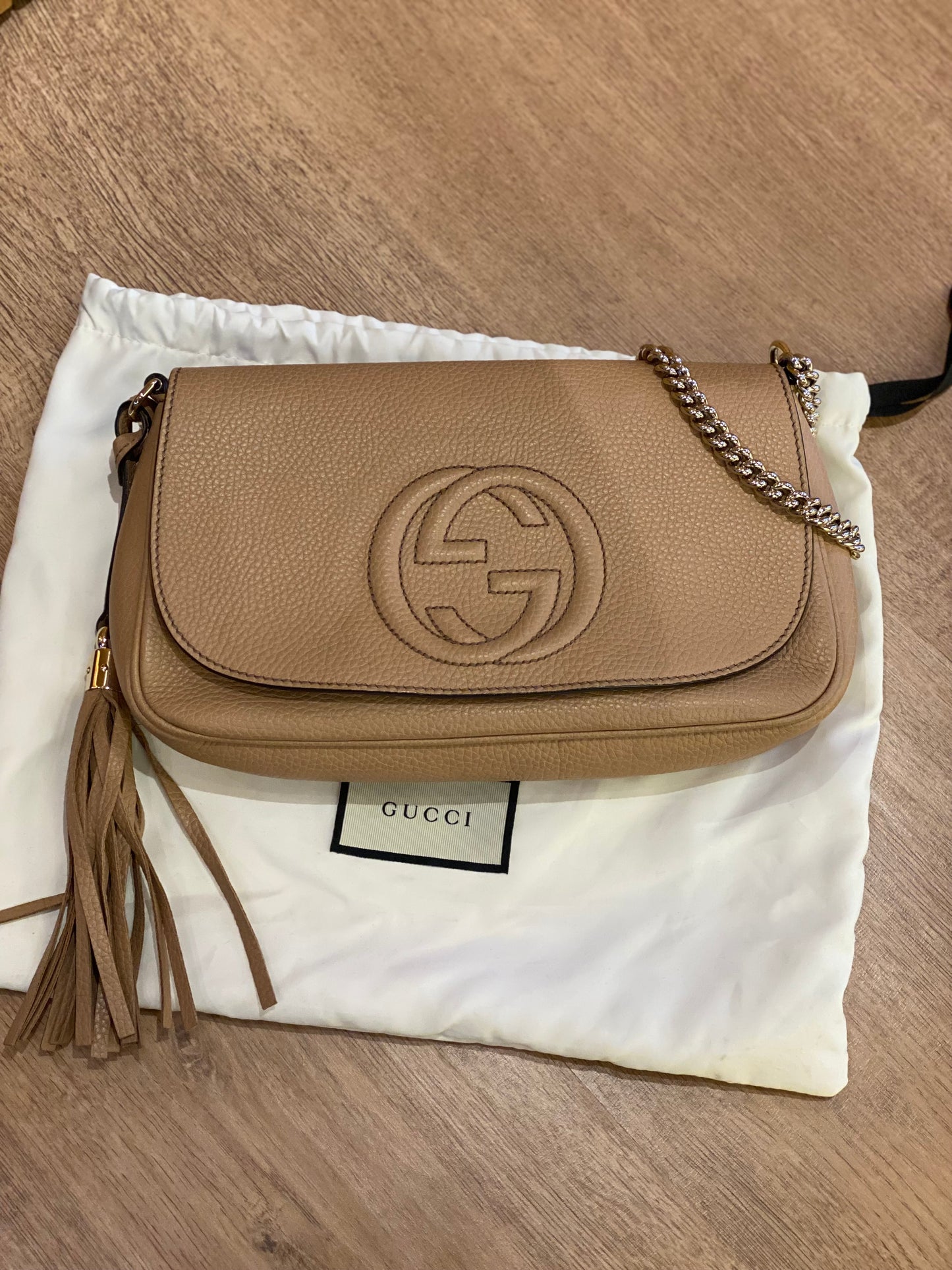 Bandolera Gucci Soho Chain Bag