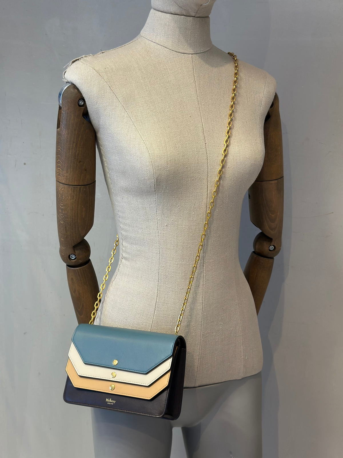 Bandolera Mulberry Multi-Flap