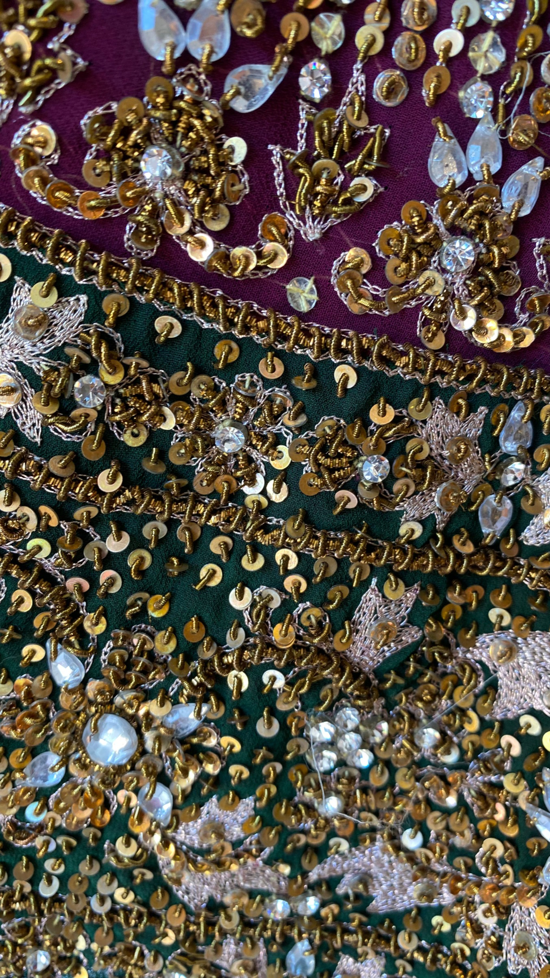 Vestido Corto con Lentejuelas Javier Saiach (M)