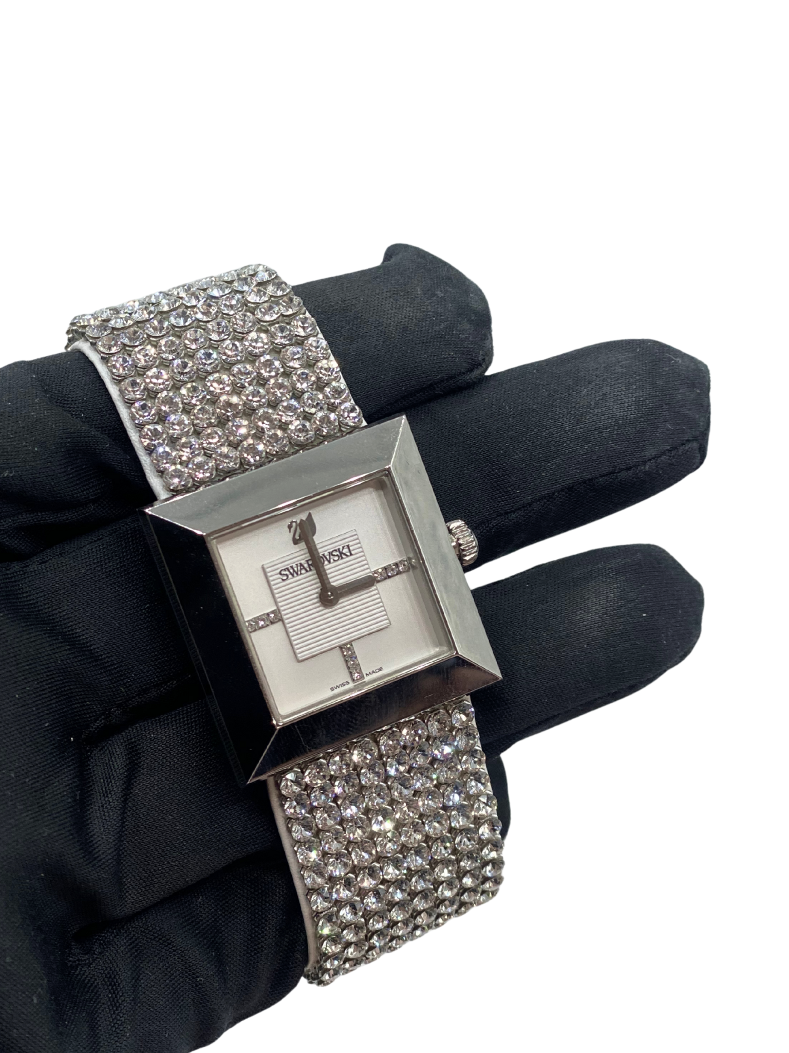 Pulsera Reloj con Cristales Swarovski