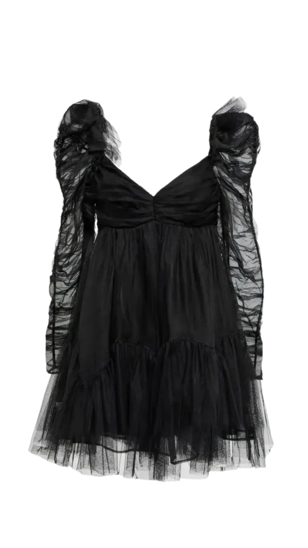 Vestido de Tul Zimmermann Tulle Ruched (Talle 1)