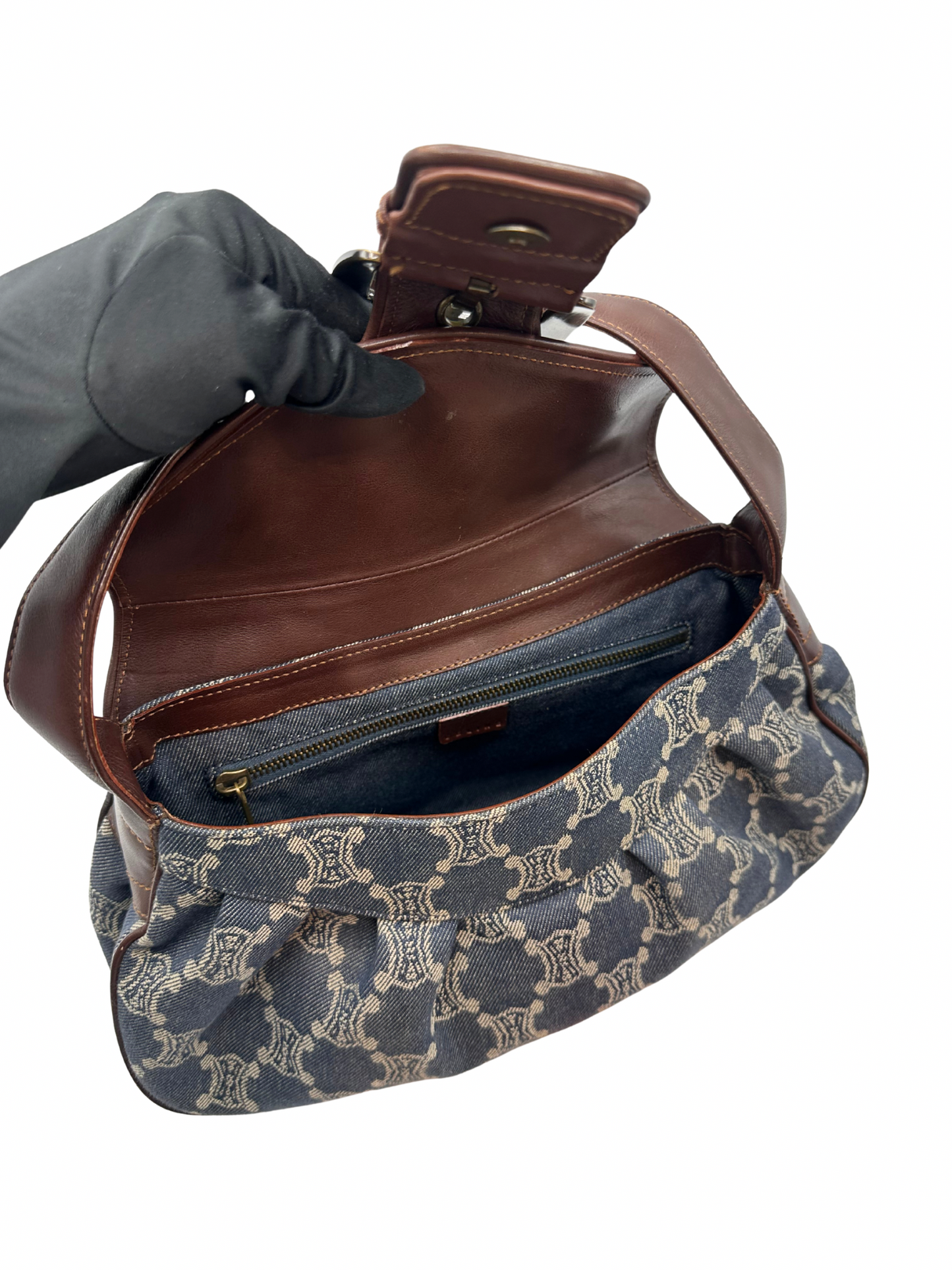 Cartera Céline Macadam Denim
