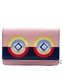 Cartera Fendi Monster Elite Wallet on Chain