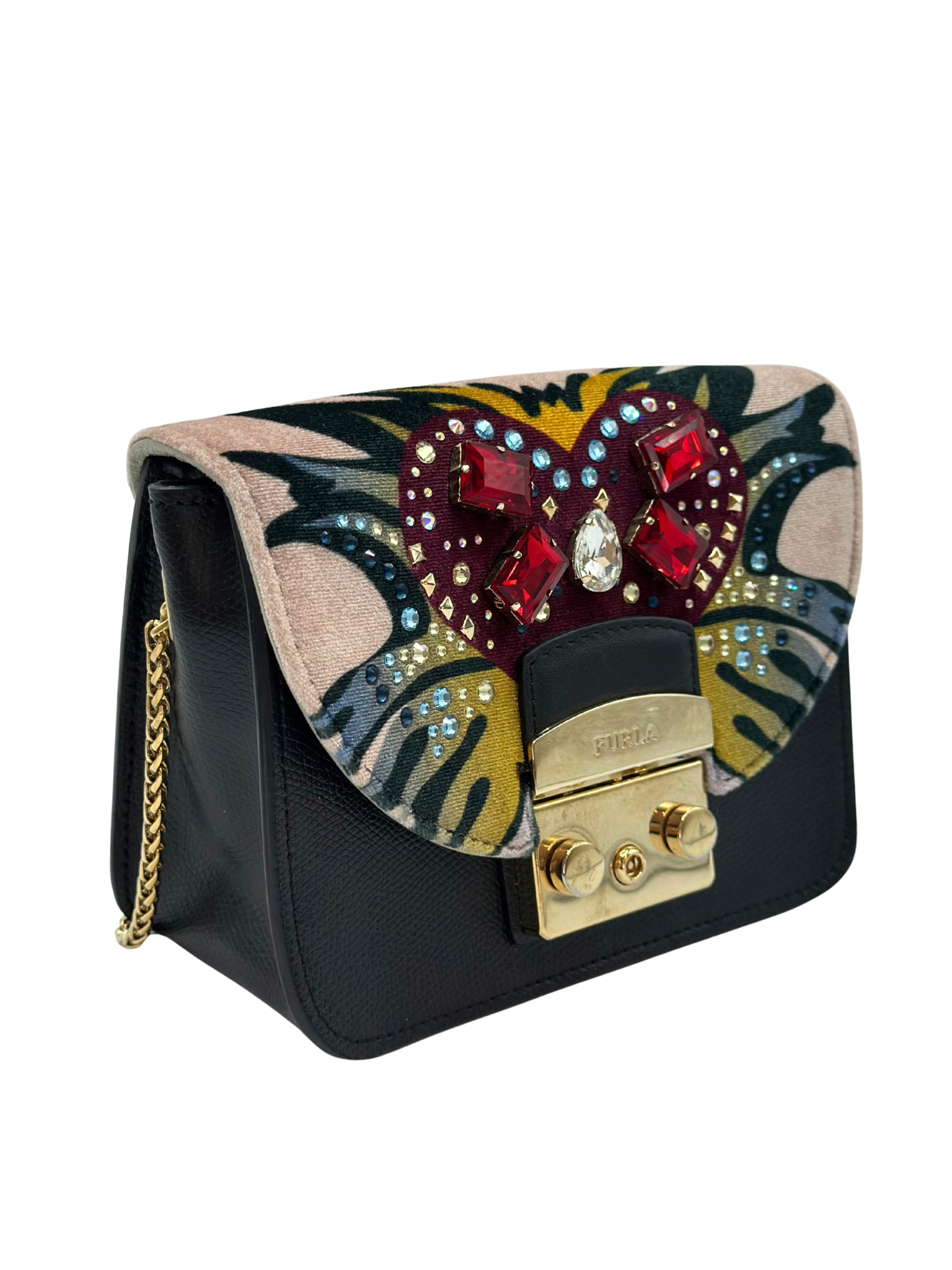 Bandolera con Solapa Intercambiable Furla