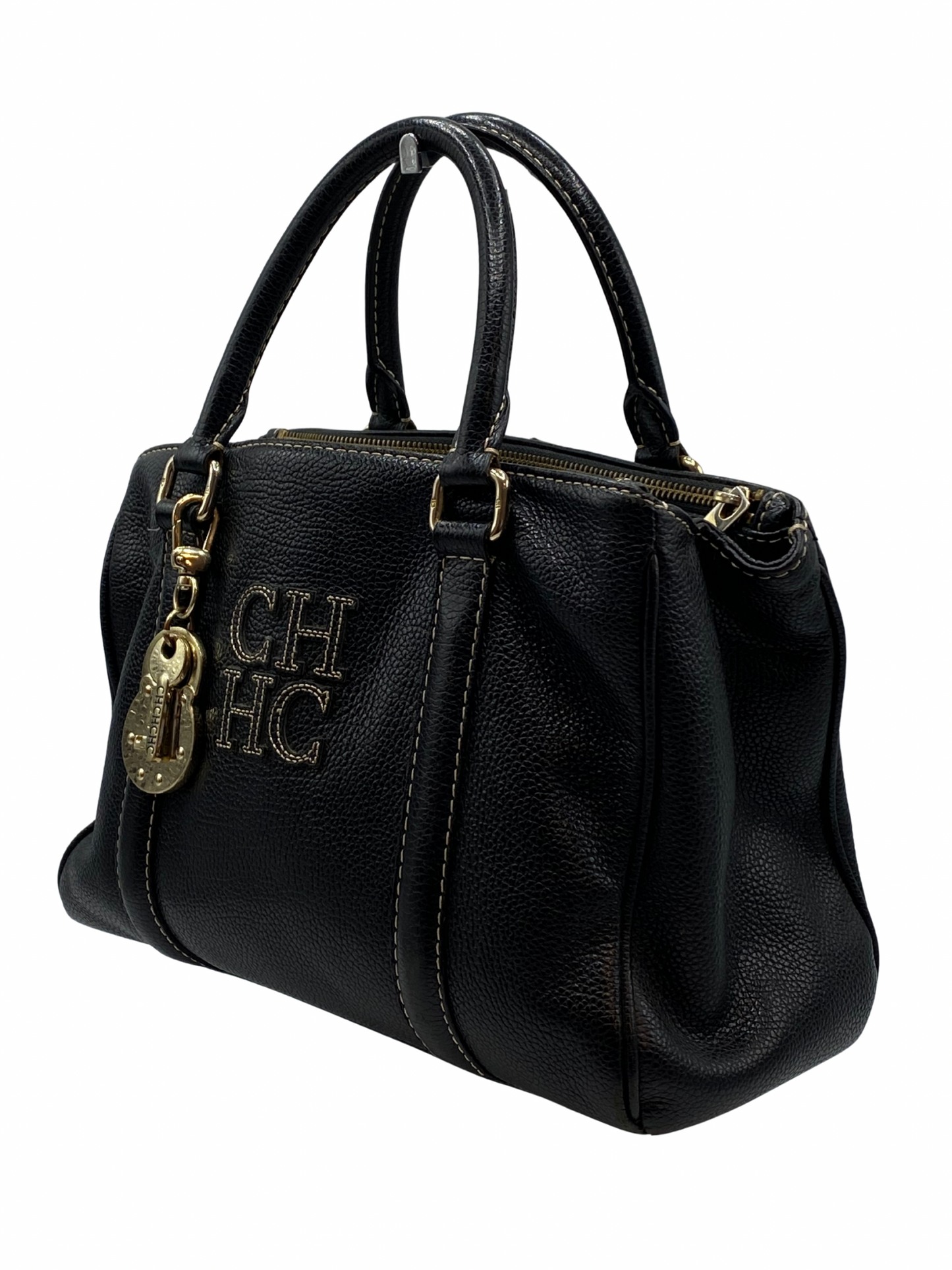Bolso Negro Carolina Herrera Small Matteo