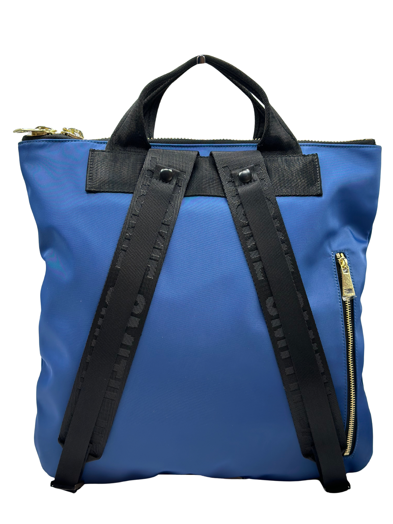 Mochila de Nylon Jackie Smith Azul y Naranja