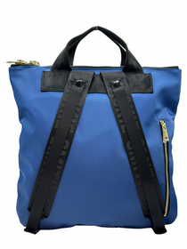 Mochila de Nylon Jackie Smith Azul y Naranja