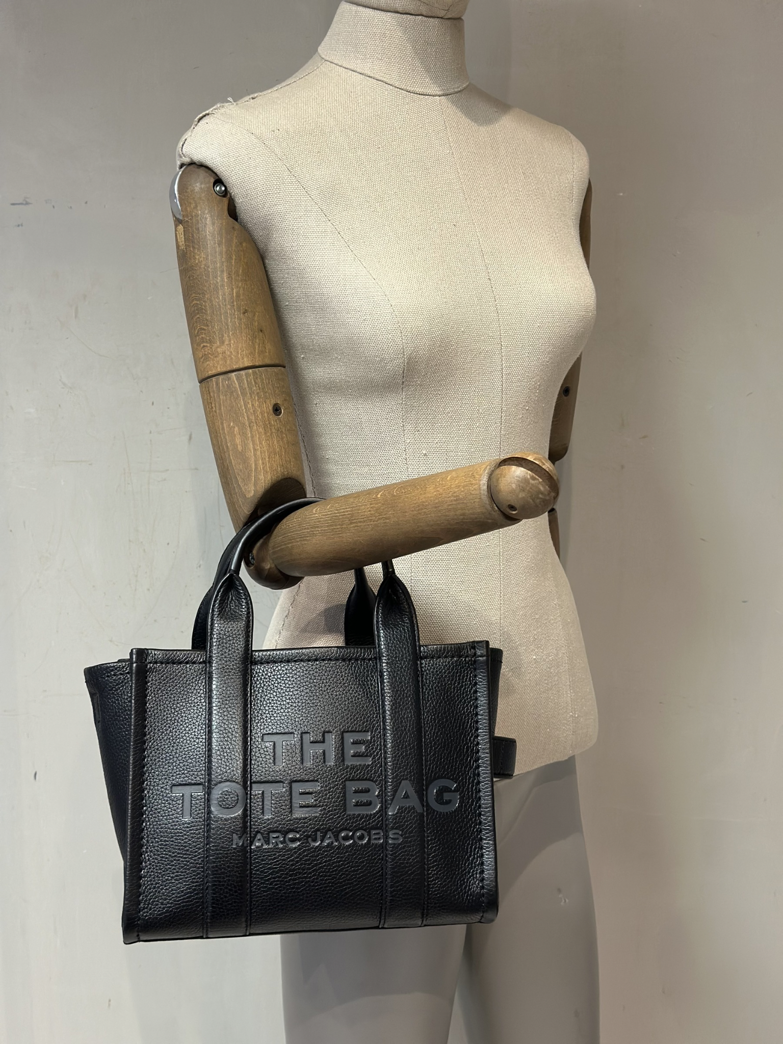 Mini Cartera Marc Jacobs The Leather Small Tote Bag