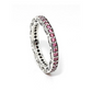 Anillo Pandora Eternity Crystals Pink