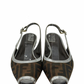 Sandalias Fendi Zucca Slingback (39.5)