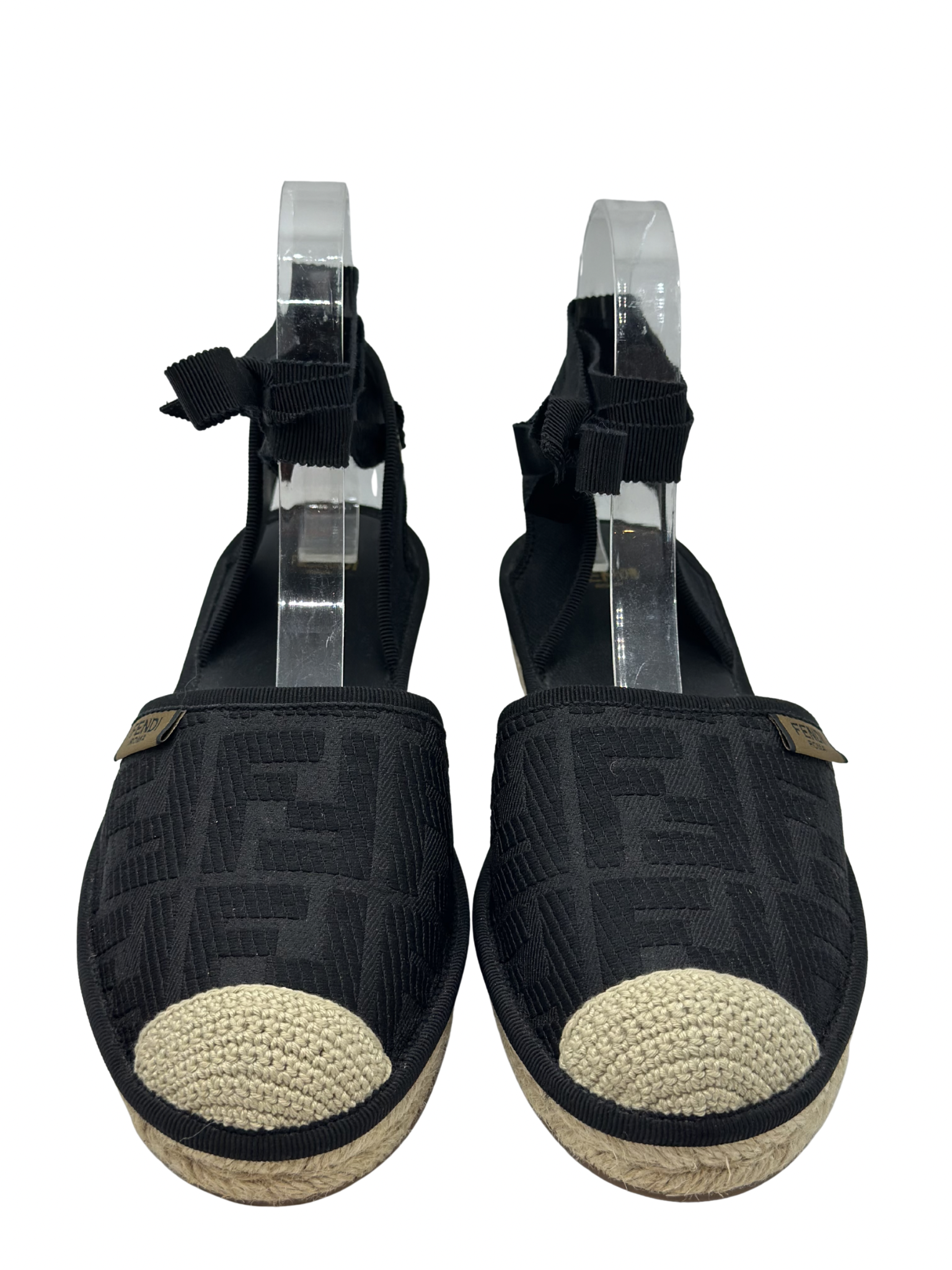 Espadrilles de Lona Fendi FF Logo (38)