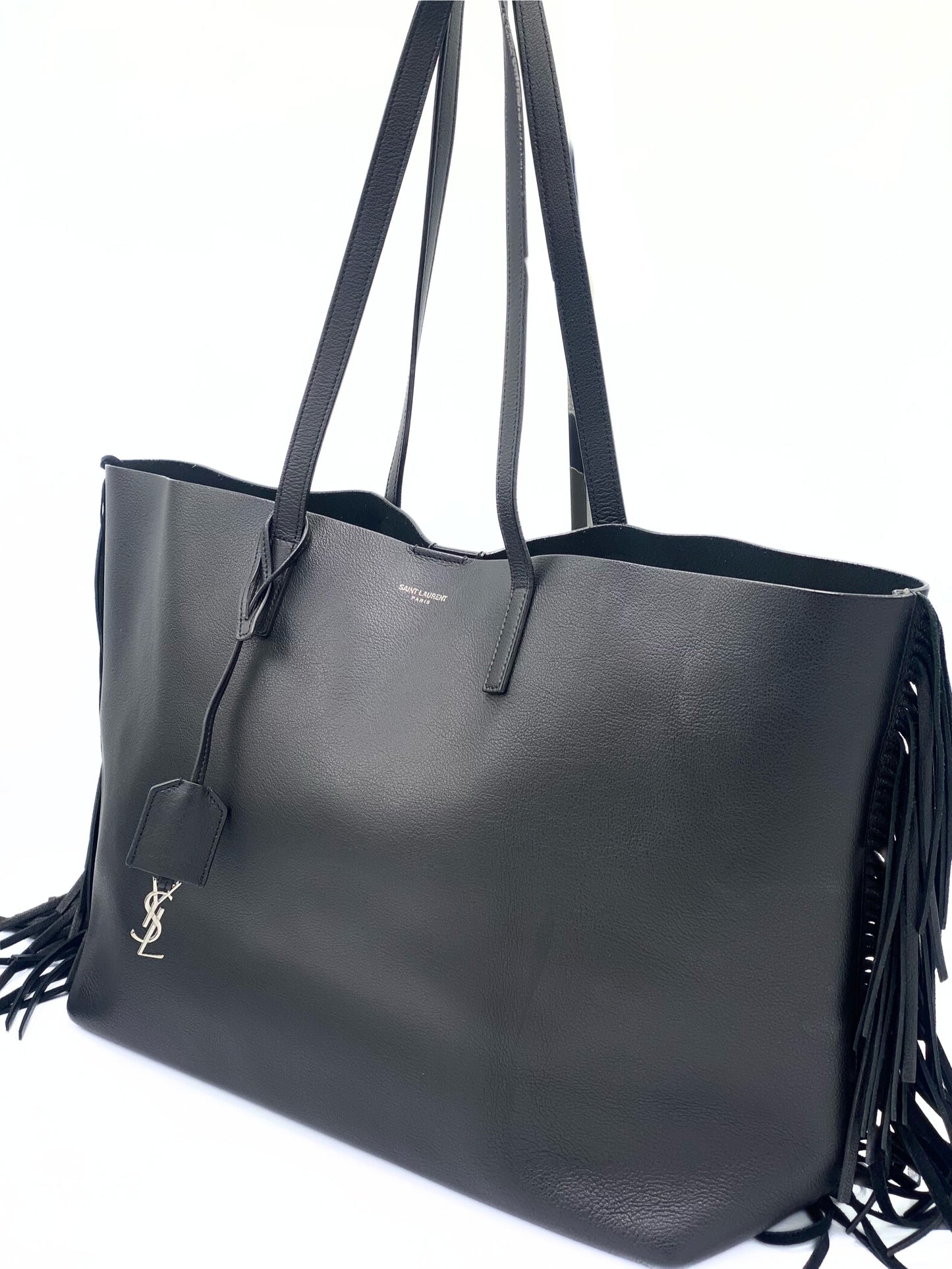 Cartera Saint Laurent Large Shopping Fringe Tote