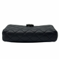 Monedero Mini Pouch Chanel Black Quilted Leather CC