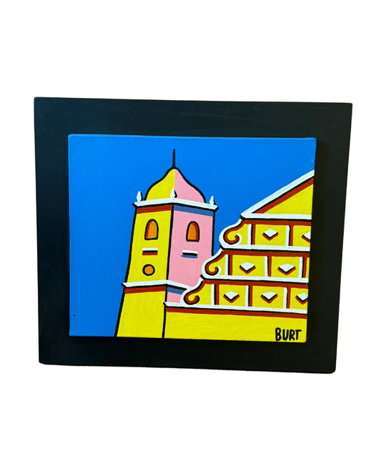 Cuadro "Iglesia Trinidad" de Burt 30 x 35 cm.