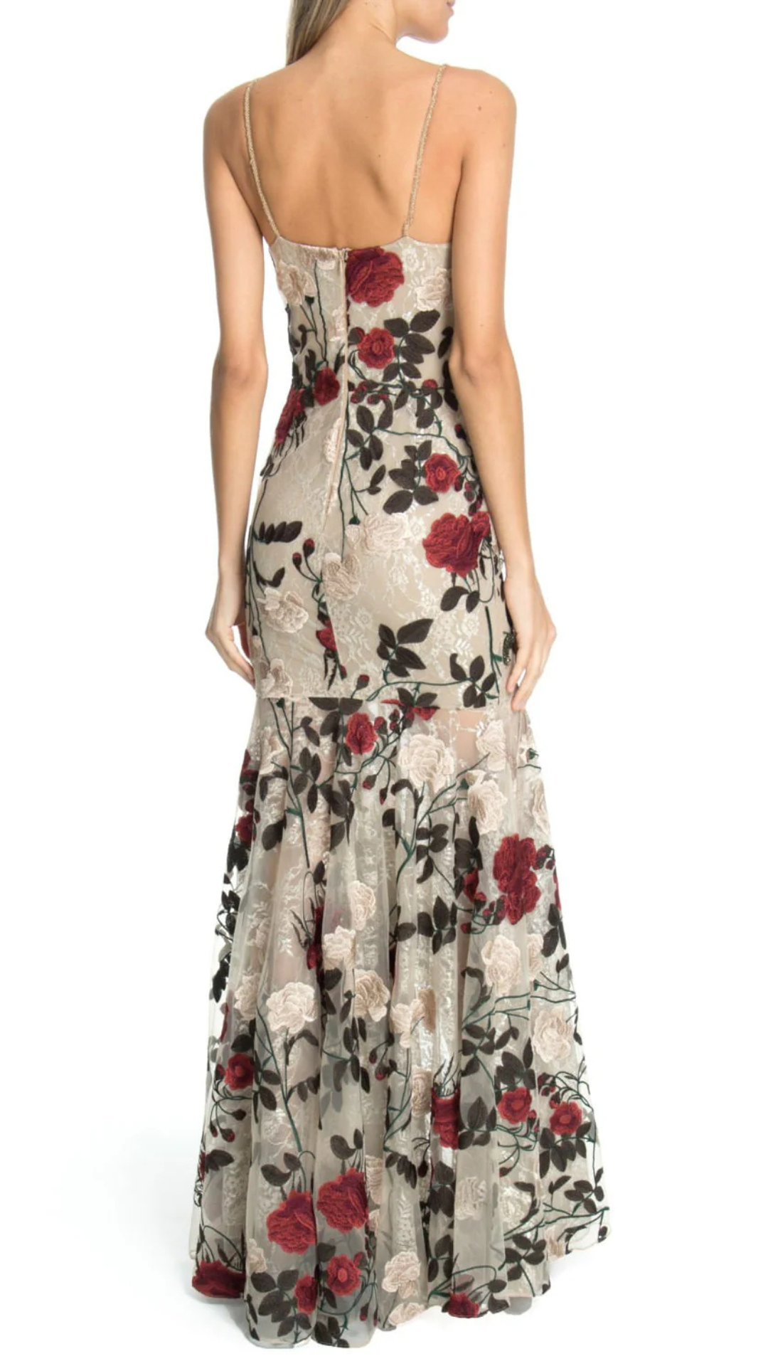 Vestido Pat Bo Floral Off White (Talle S)