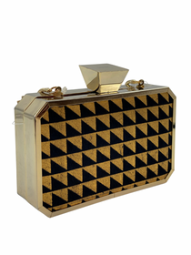 Clutch Dorado Badgley Mischka