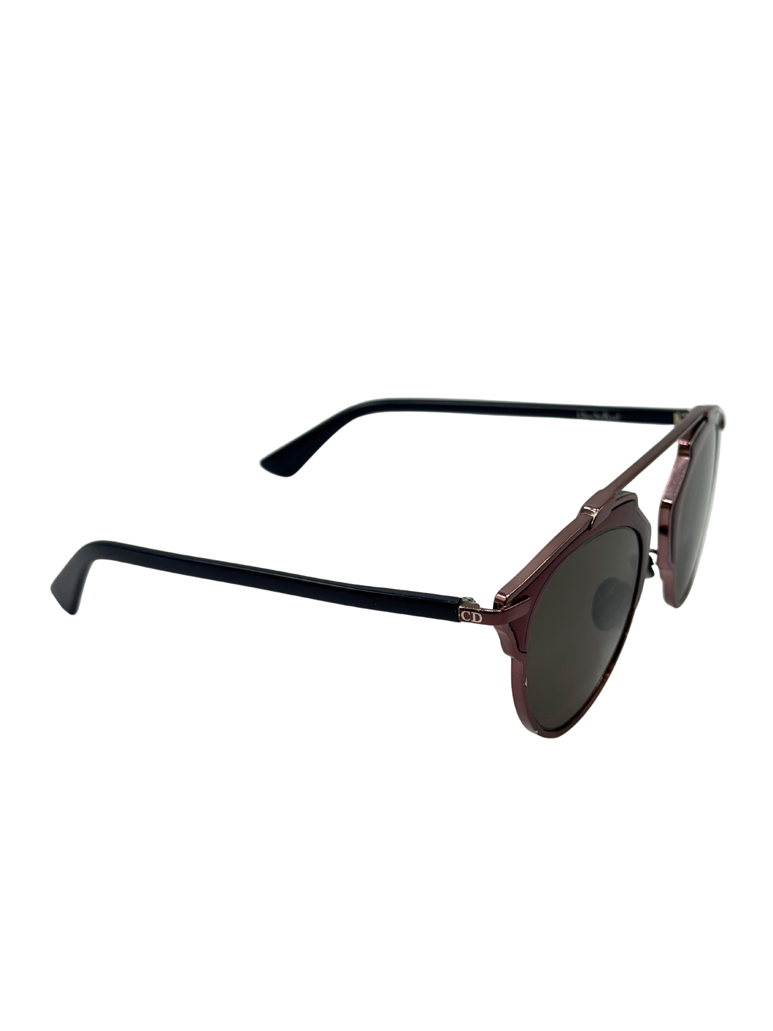 Lente de Sol Dior So Real Burgundy Blue Metal
