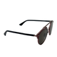 Lente de Sol Dior So Real Burgundy Blue Metal