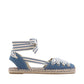 Espadrille Zimmermann Sol Denim Nueva (37)