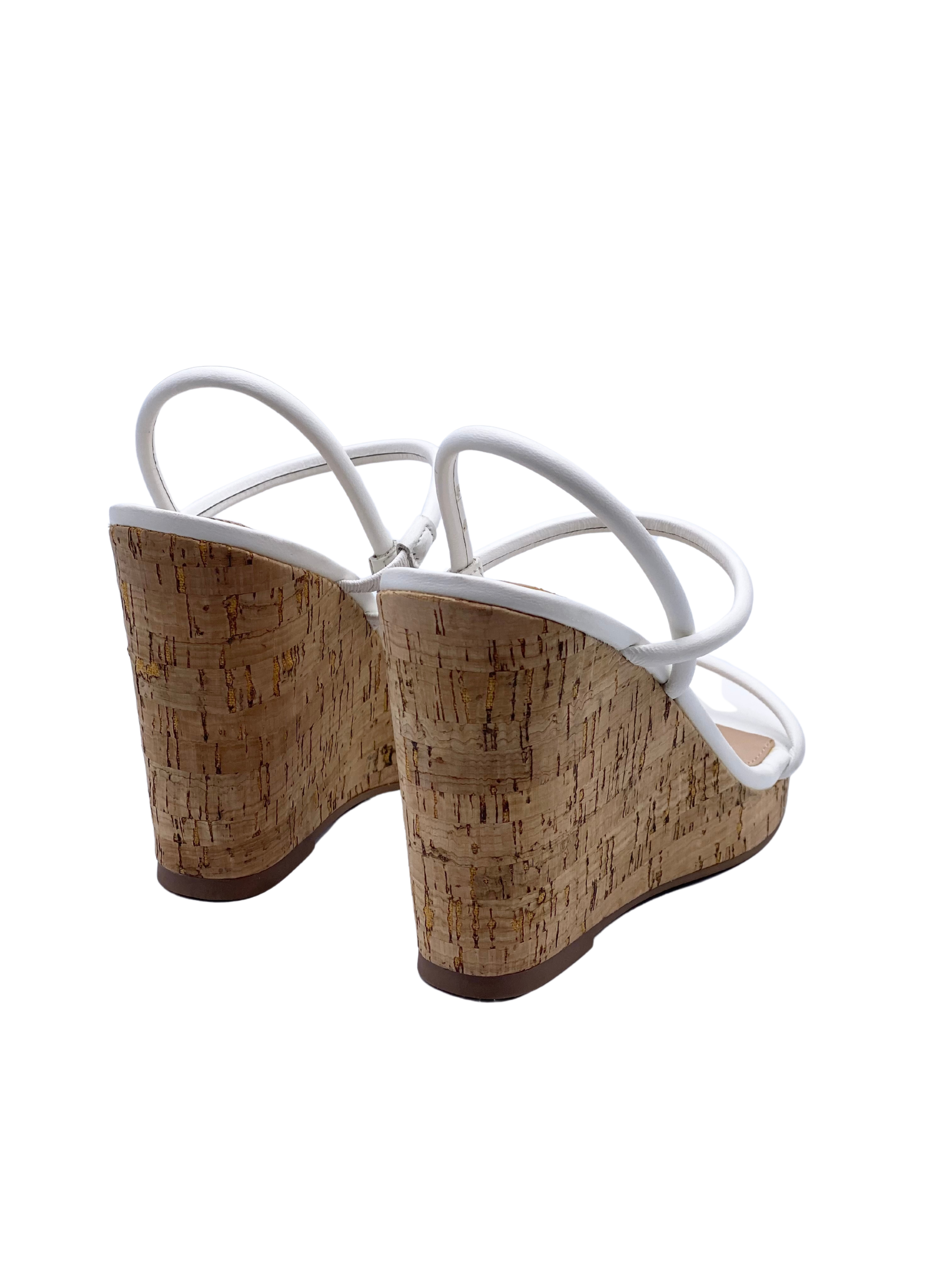 Sandalia Steve Madden Blanca (36)