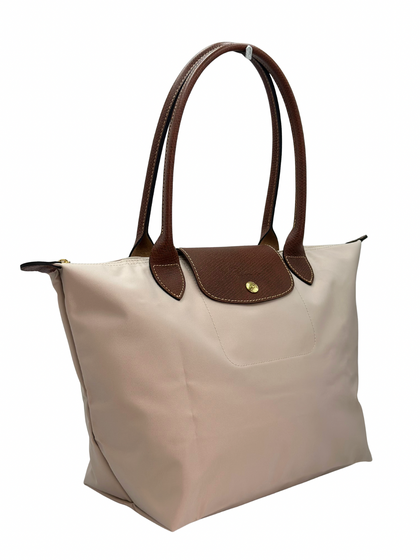 Cartera Beige Longchamp Le Pliage (M)