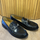 Mocasines Negros Gucci Horsebit 1953 (10 MASC)