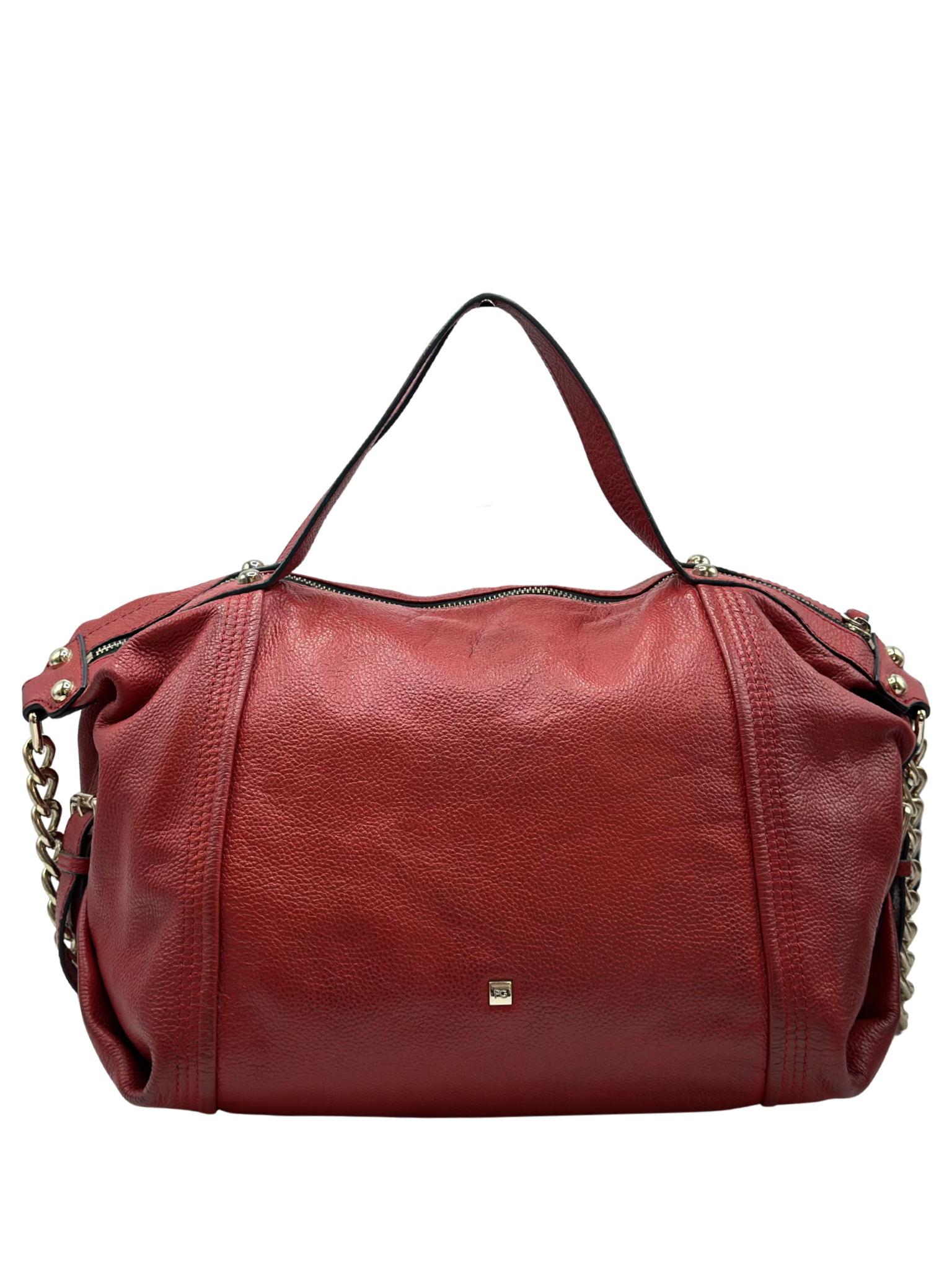 Cartera Roja con Cadena Purificación García