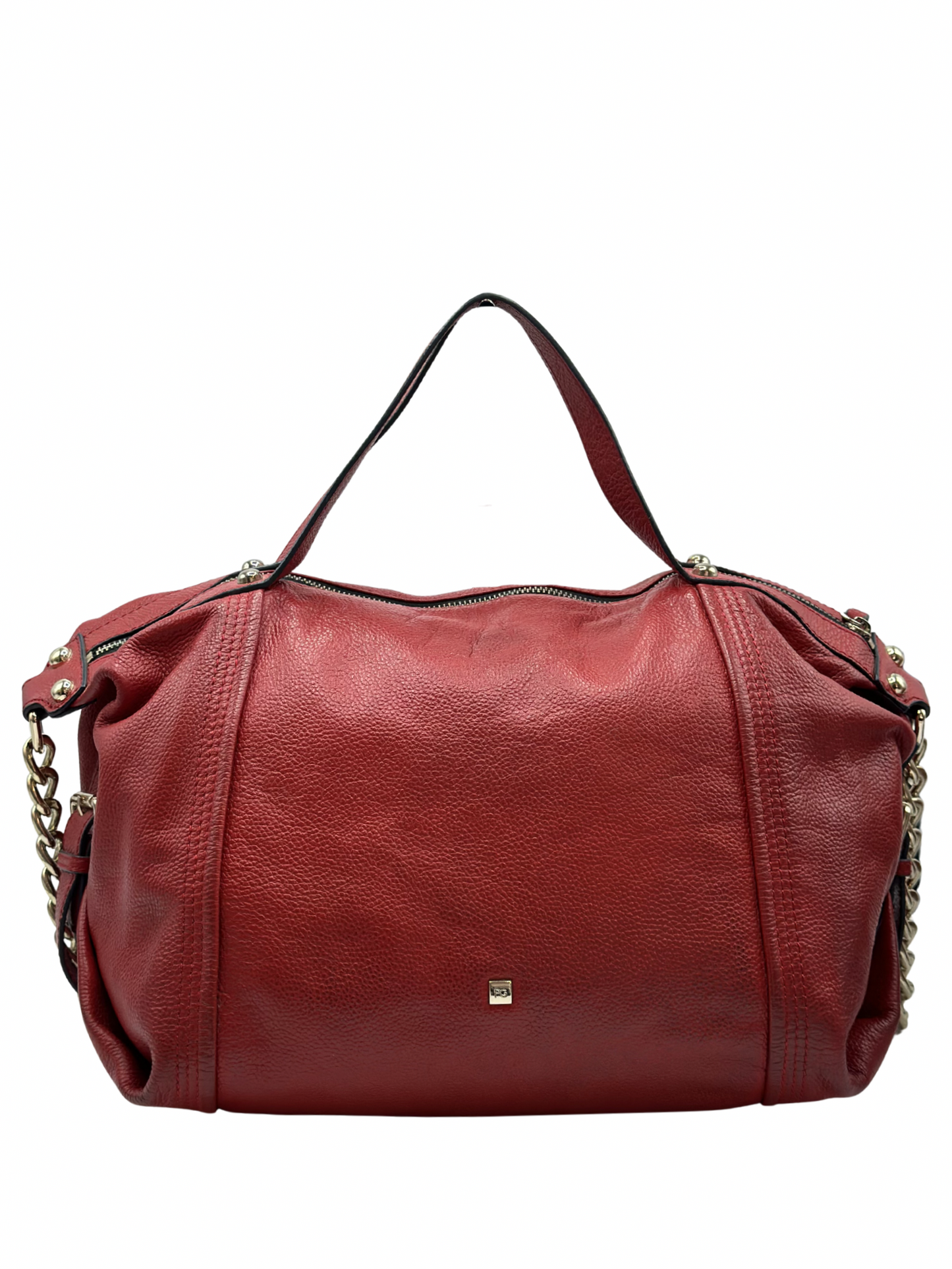 Cartera Roja con Cadena Purificación García