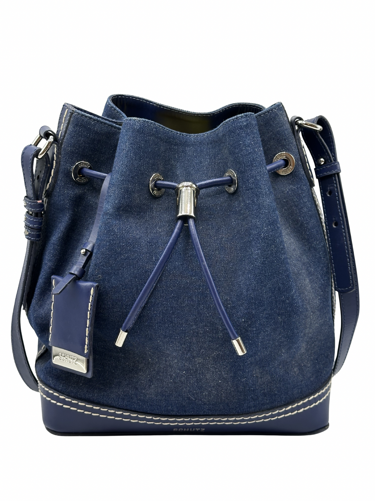 Cartera Azul Schutz Bucket Bag