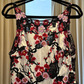 Vestido Largo con Flores Bordadas Javier Saiach (S)