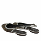 Sandalias Fendi Zucca Slingback (39.5)