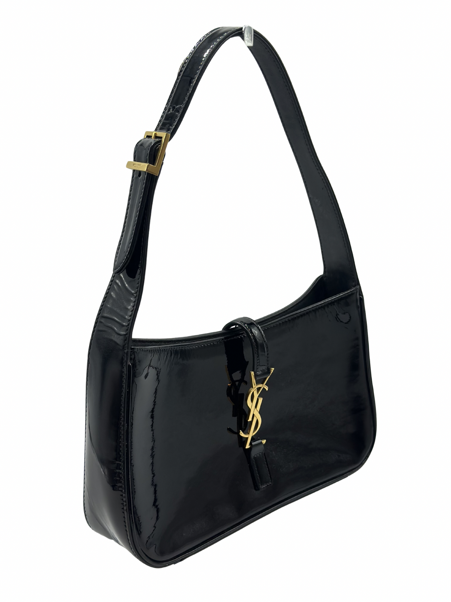 Cartera de Charol Yves Saint Laurent Le 5 Á 7