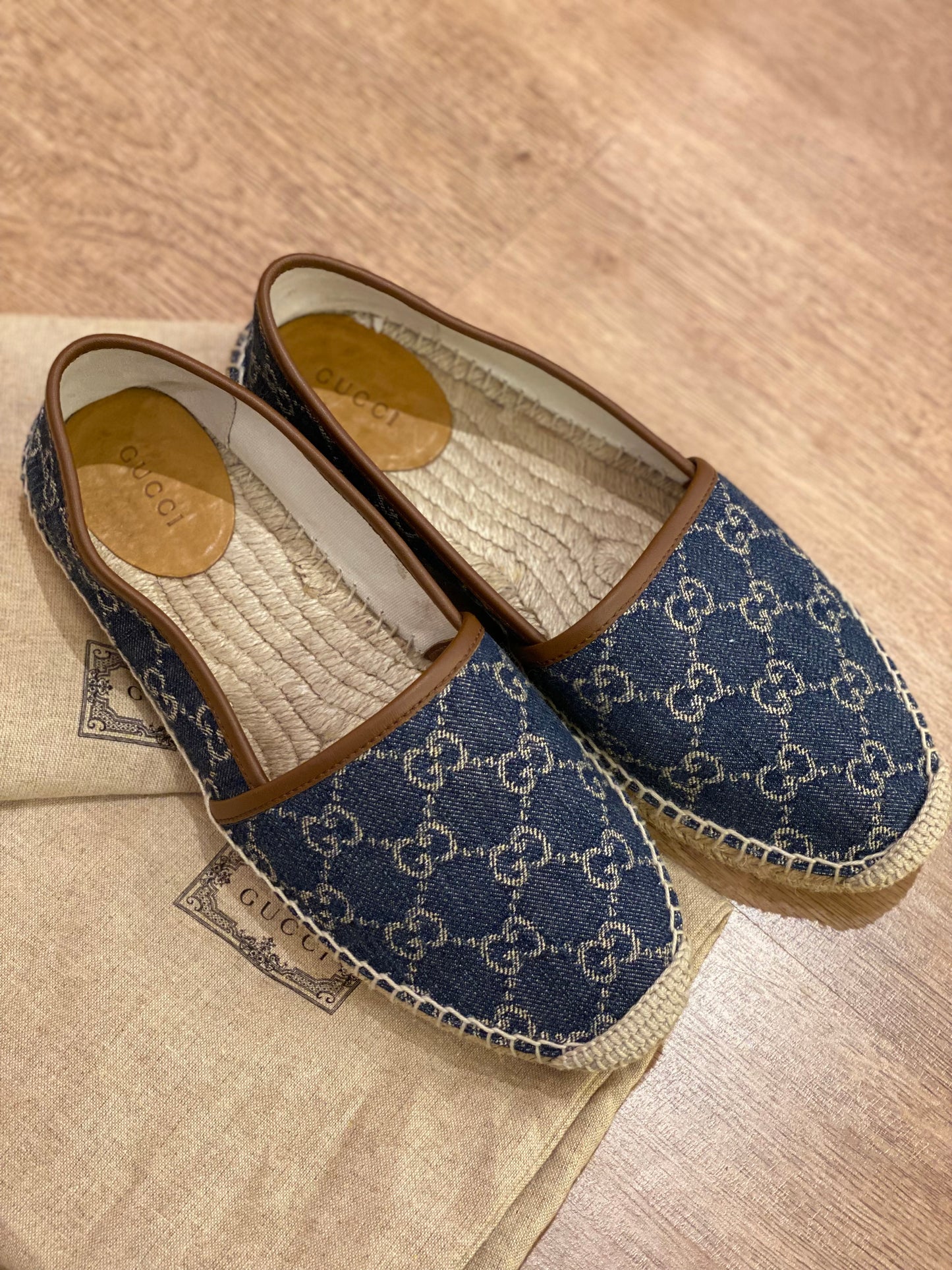 Espadrille Gucci GG Denim (38)