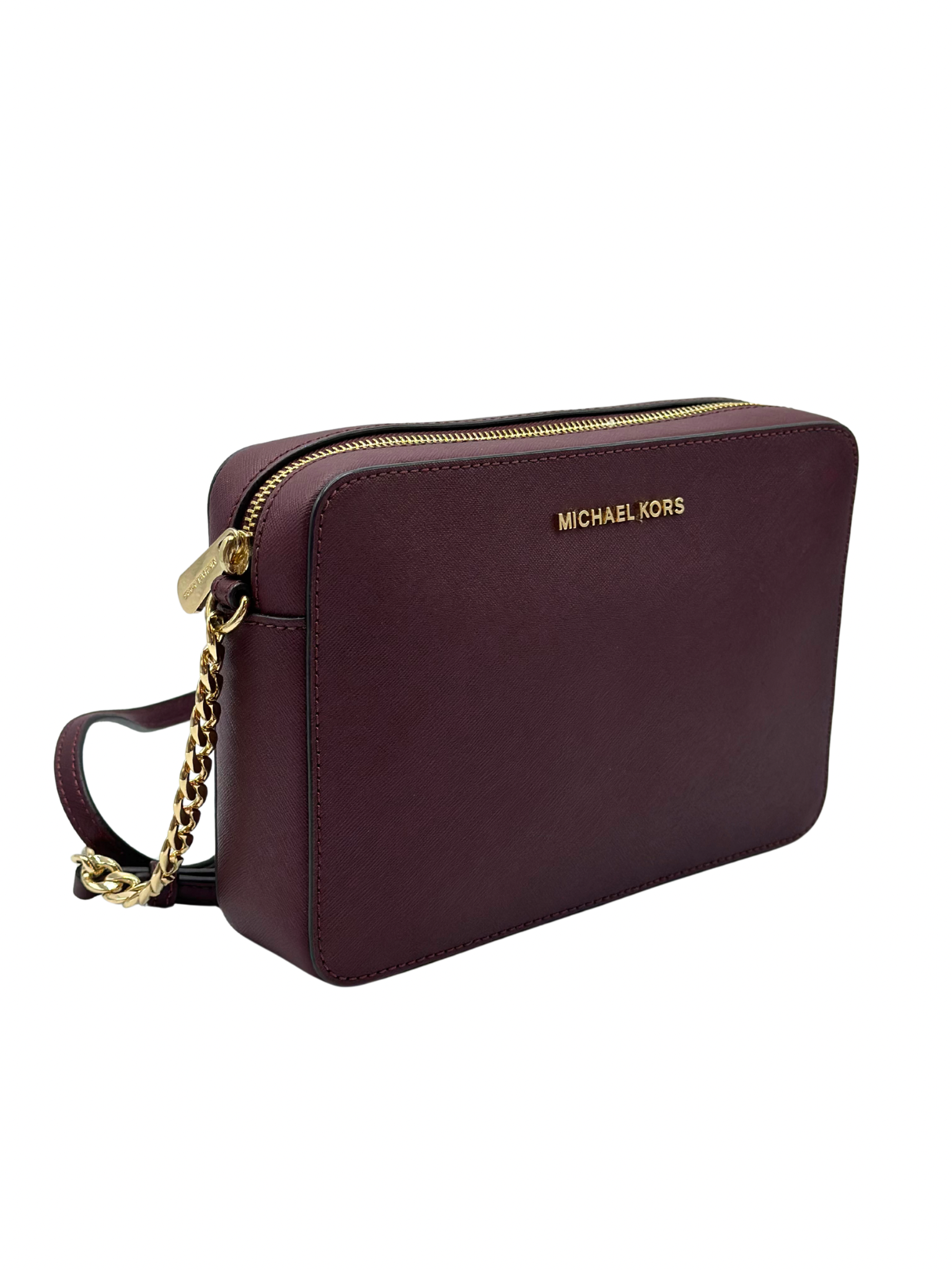 Bandolera Bordó Michael Kors Jet Set