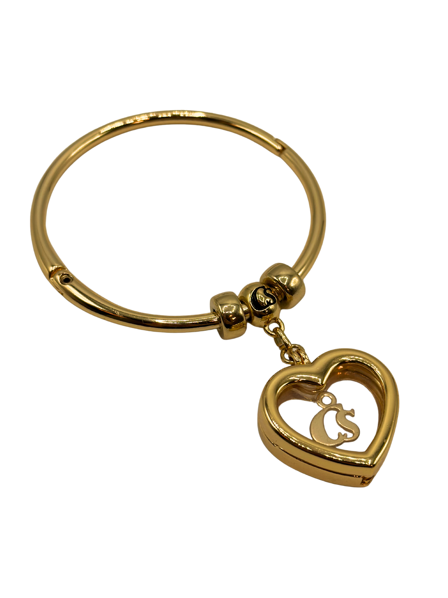 Pulsera Dorada con Corazón Carmen Steffens