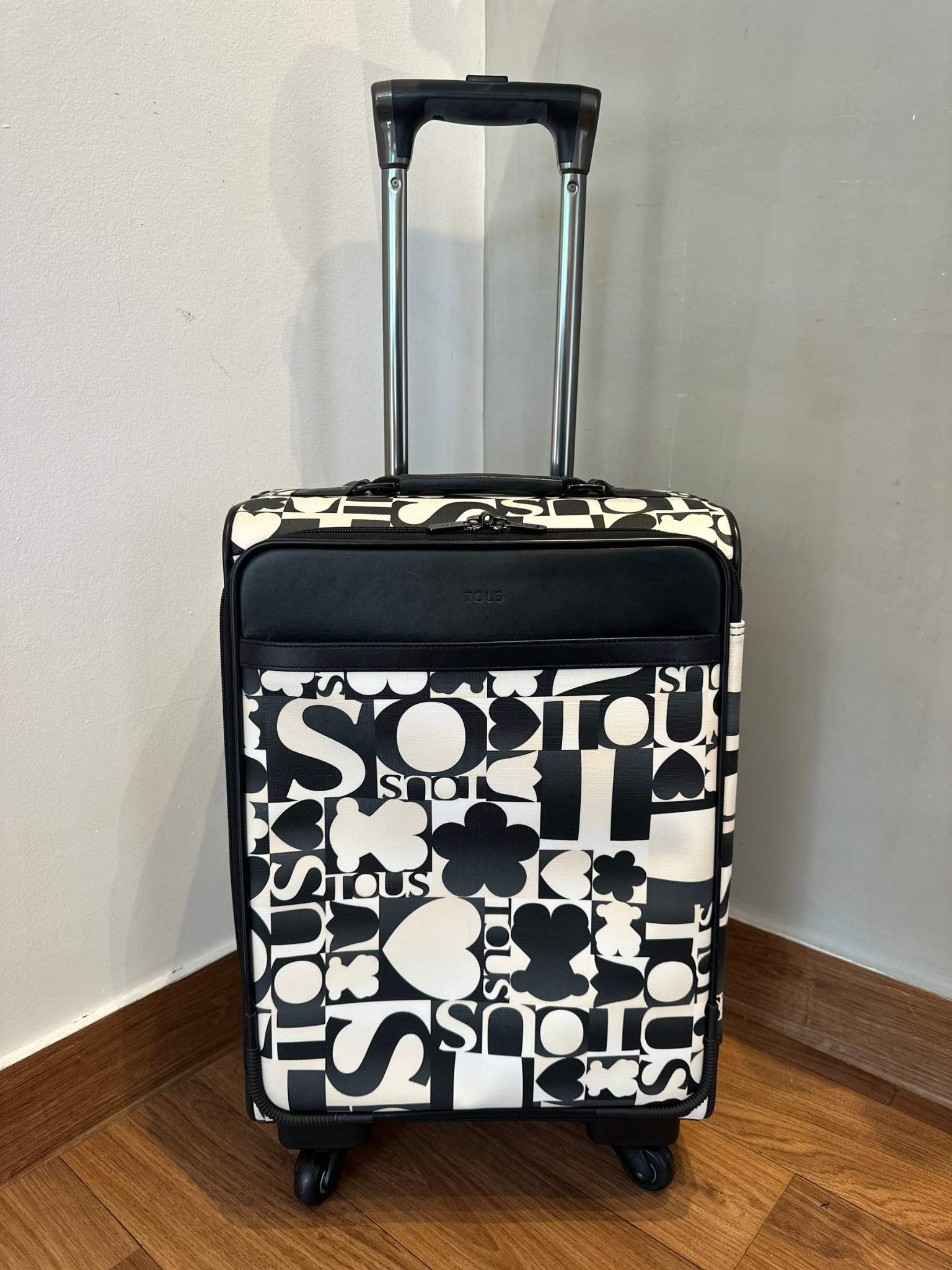 Maleta Carry On Tous Monogram Blanco