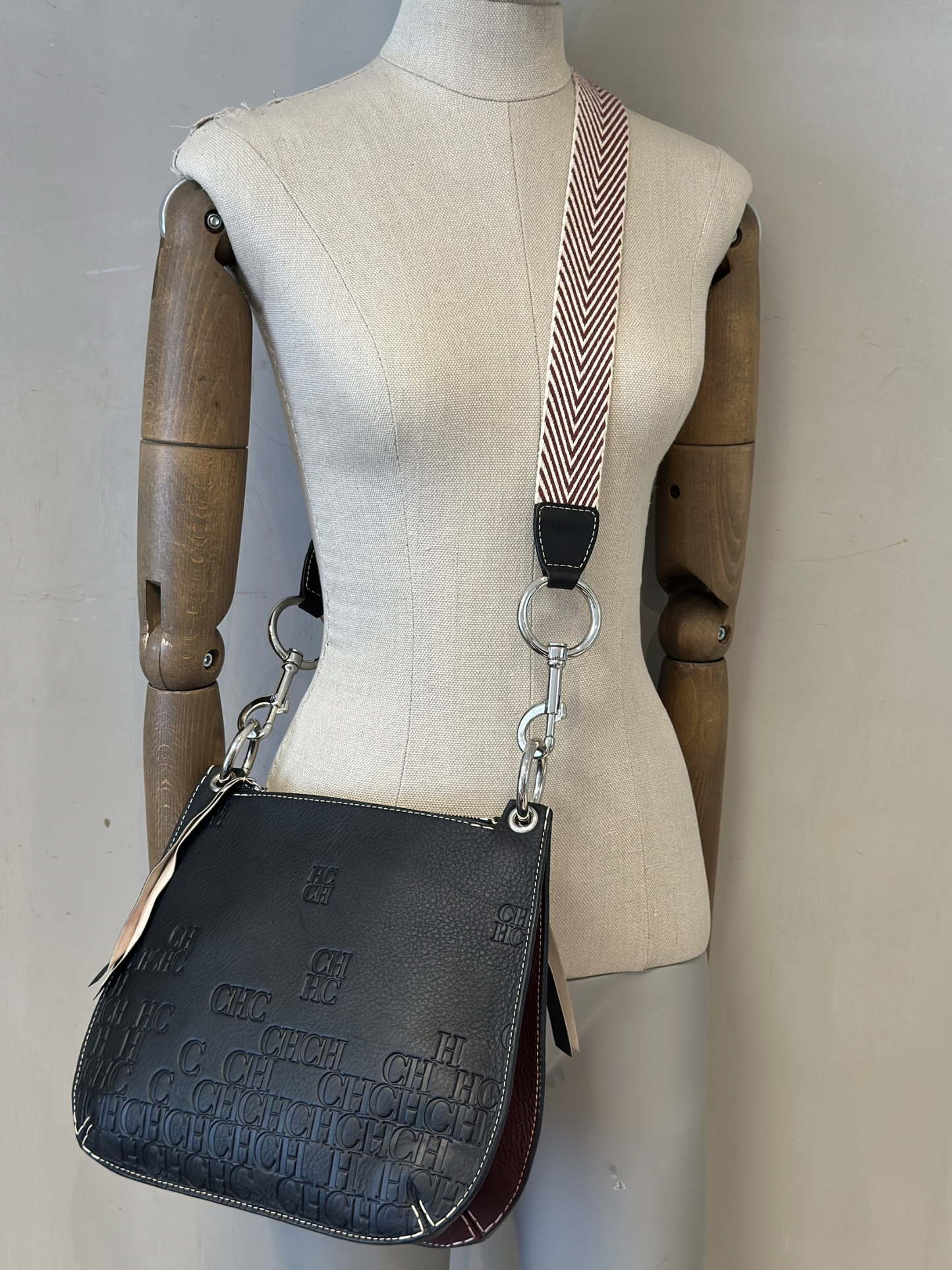 Bandolera Grande Bicolor Carolina Herrera