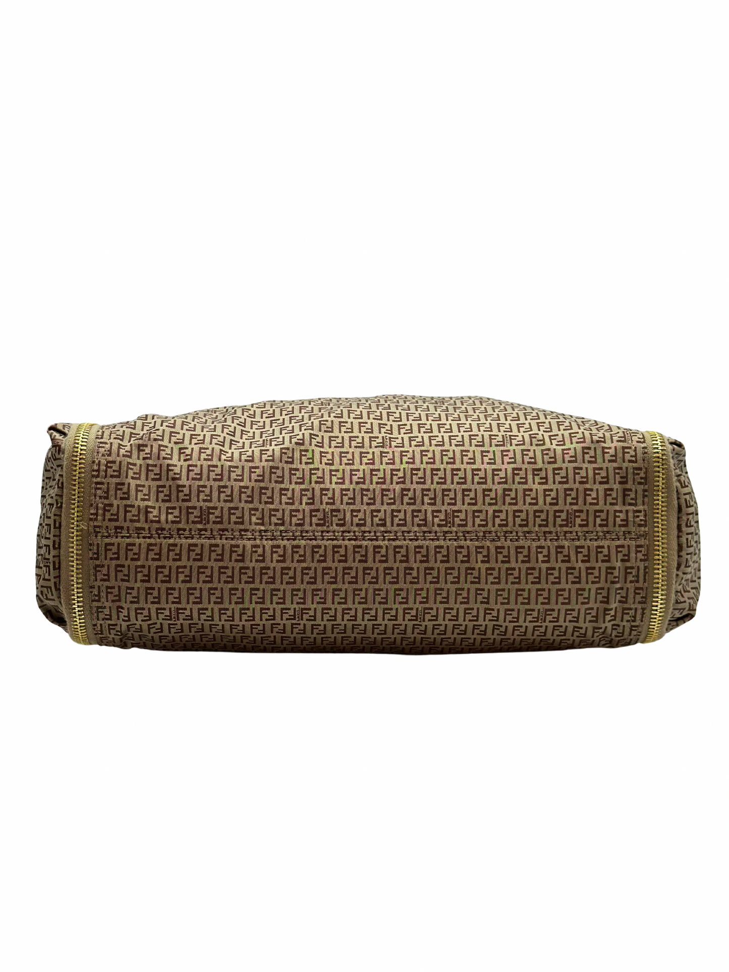 Cartera Beige Fendi Zucca Vintage