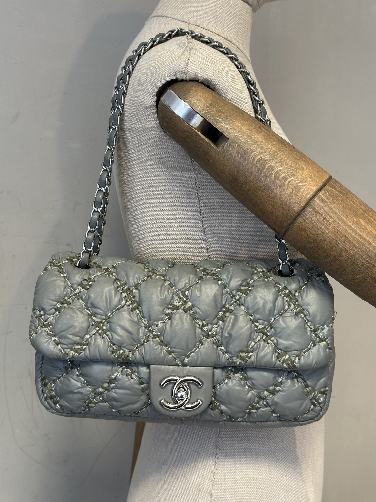 Cartera Chanel Paris-Byzance Tweed On Stitch