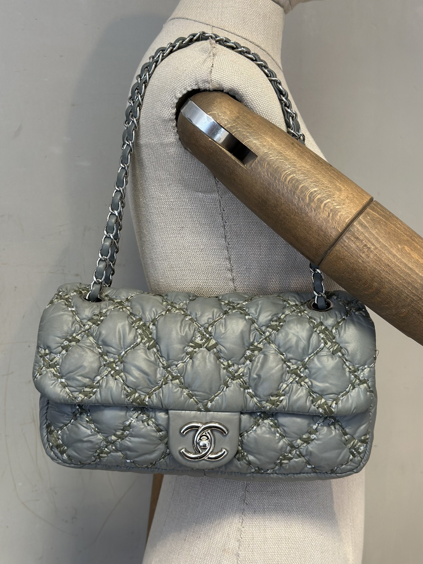 Cartera Chanel Paris-Byzance Tweed On Stitch