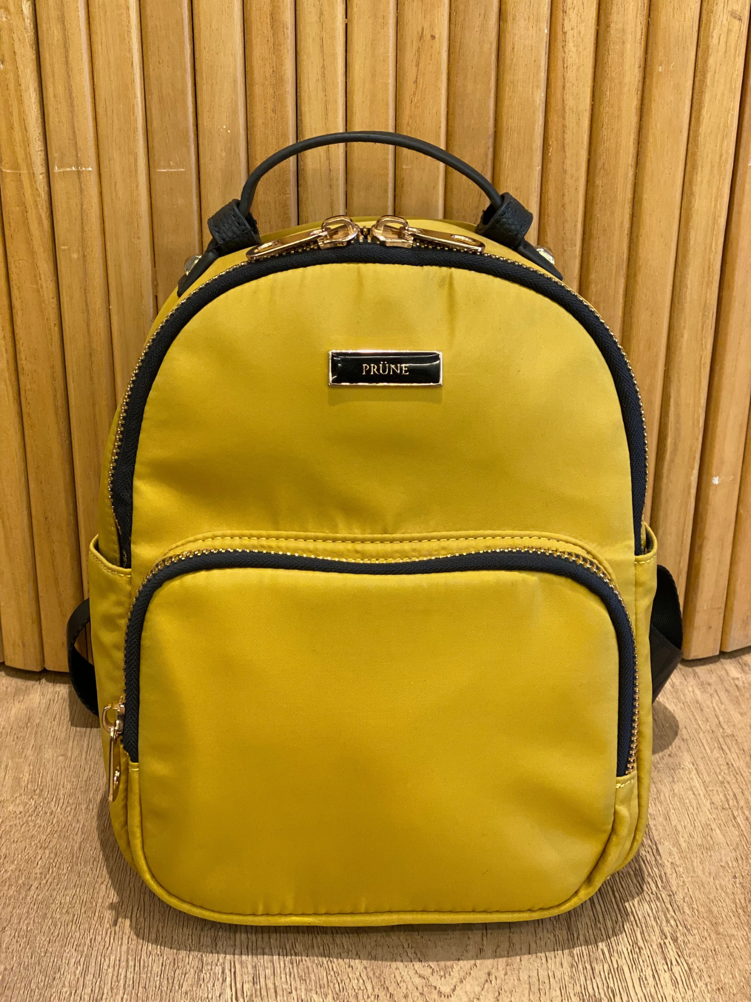 Mini Mochila Amarilla Prune