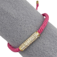 Pulsera de Macramé Rosada Michael Kors