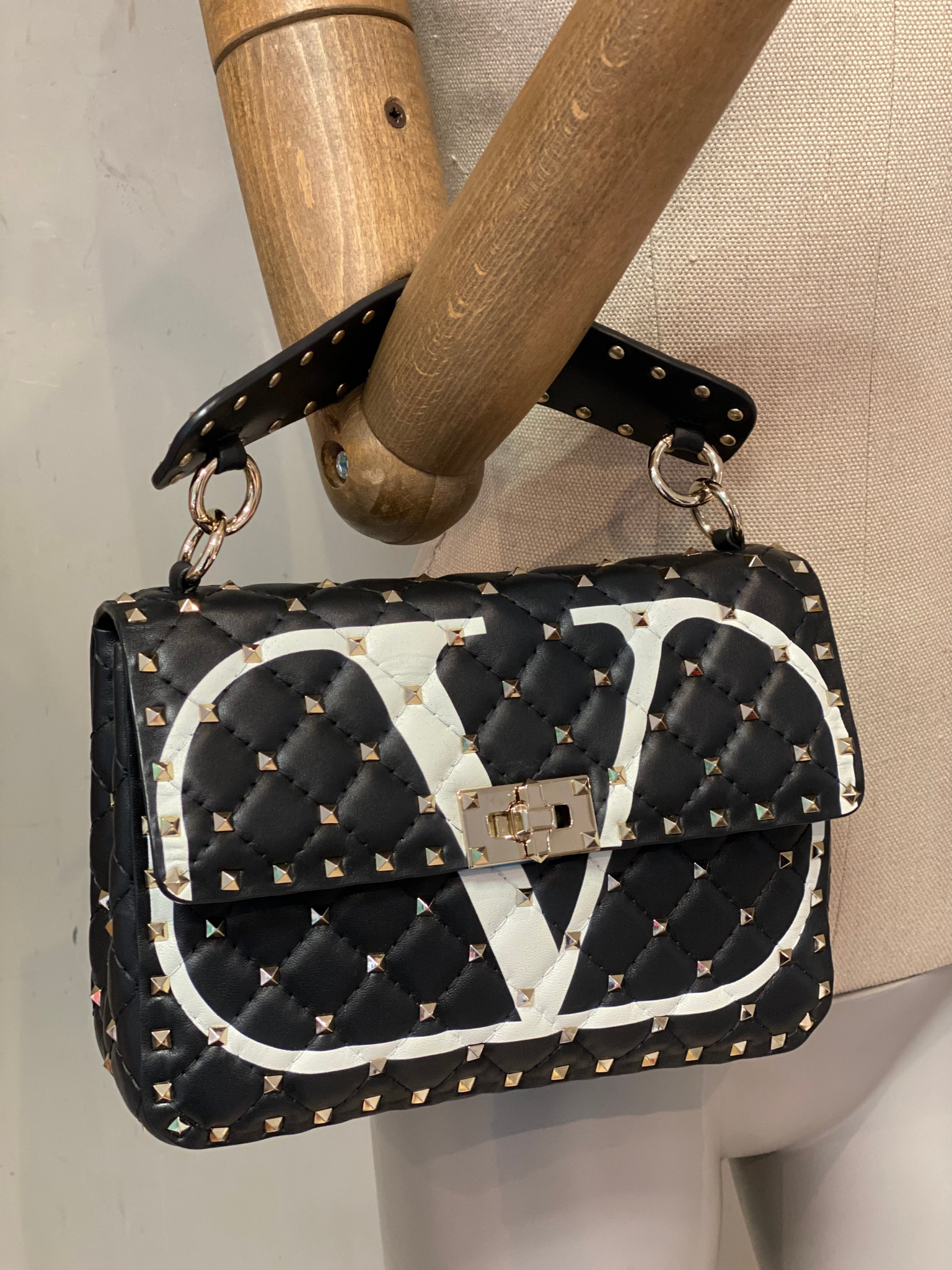 Bolso de Mano Valentino Garavani Rockstud Spike