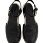 Espadrilles Chanel CC Cap Toe Ankle Strap (41)
